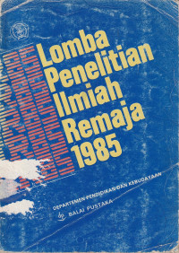 Image of Lomba Penelitian Ilmiah Remaja 1985