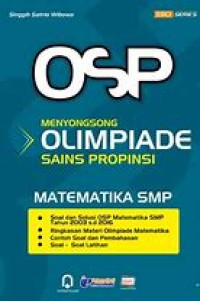 Image of OSP : Menyongsong Olimpiade Sains Provinsi Matematika SMP