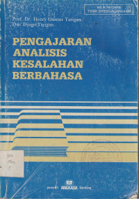 Image of Pengajaran Analisis Kesalahan Berbahasa