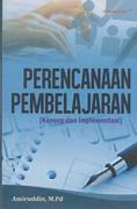 Image of Perencanaan Pembelajaran : Konsep dan Implementasi