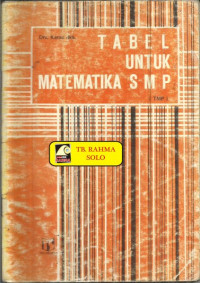 Image of Tabel Untuk  Matematika SMP