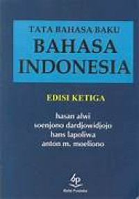 Image of Tata Bahasa Baku Bahasa Indonesia